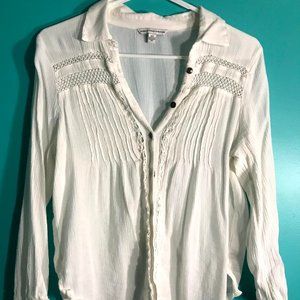 White Long Sleeve Blouse